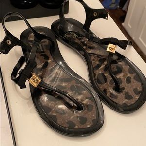 Dolce and Gabbana Jelly Sandals